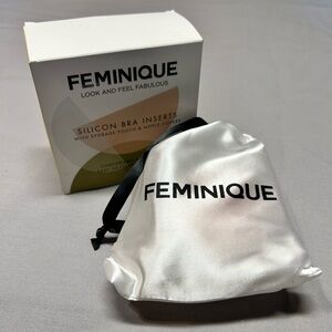 FEMINIQUE Silicone Bra Inserts Cup Size C Medium
Breast Enhancement